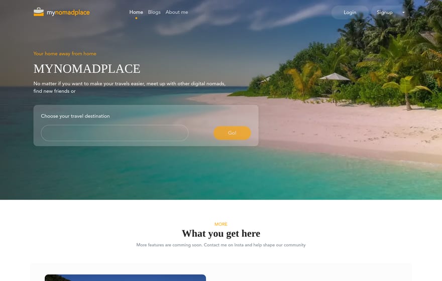 MyNomadPlace travel destination guide